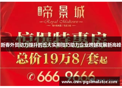 新春外贸动力提升的五大实用技巧助力企业跨越发展新高峰