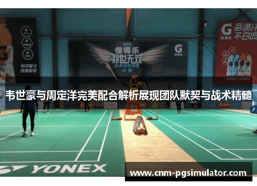 韦世豪与周定洋完美配合解析展现团队默契与战术精髓